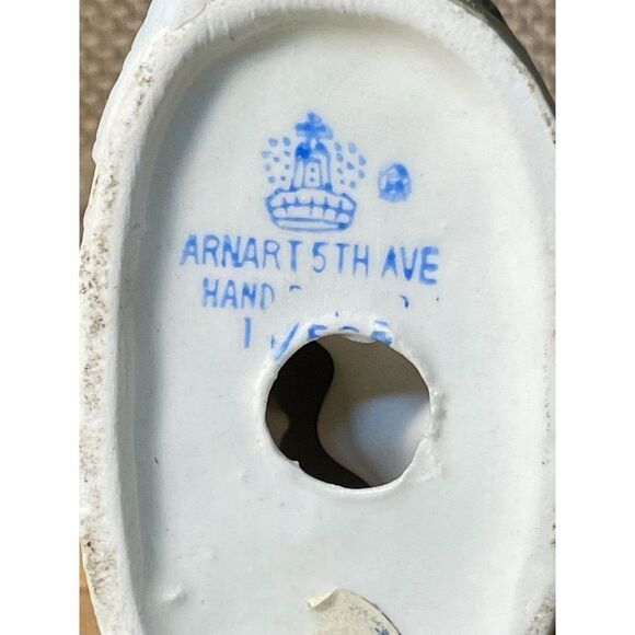 Vintage Arnart 5th Ave Collectible Figurine Boy With Goose - Picture 6 of 6